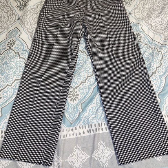 Loose gingham pants - Picture 4 of 4